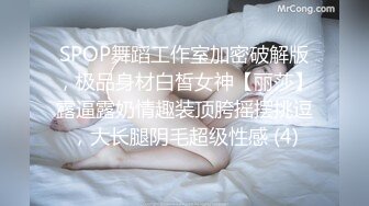 SPOP舞蹈工作室加密破解版，极品身材白皙女神【丽莎】露逼露奶情趣装顶胯摇摆挑逗，大长腿阴毛超级性感 (4)