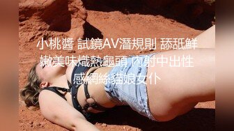 小桃醬 試鏡AV潛規則 舔舐鮮嫩美味熾熱龜頭 內射中出性感網絲貓娘女仆