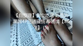 【自整理】倒立吃屌 巧克力黑屌4P三通骚货 带剧情【86V】 (5)