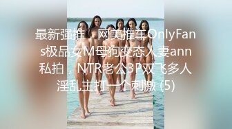 最新强推，网美推车OnlyFans极品女M母狗变态人妻ann私拍，NTR老公3P双飞多人淫乱主打一个刺激 (5)