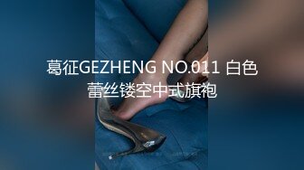 葛征GEZHENG NO.011 白色蕾丝镂空中式旗袍