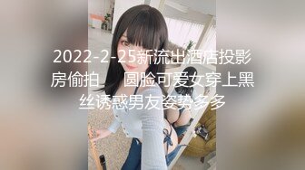 2022-2-25新流出酒店投影房偷拍❤️圆脸可爱女穿上黑丝诱惑男友姿势多多